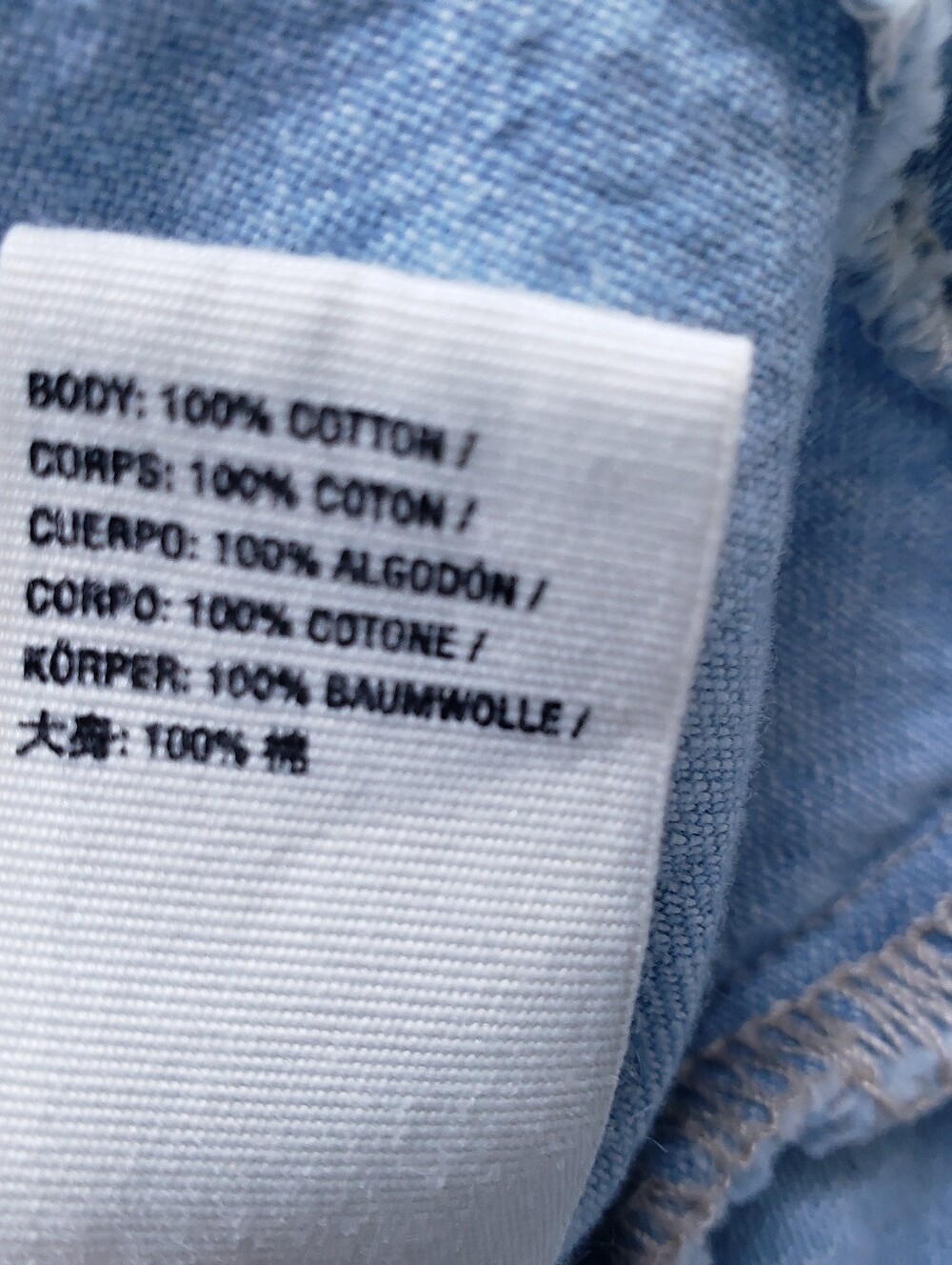 We The Free The Hannah Light Wash Denim Button Front Mini Shirtdress Women Small - Picture 14 of 14